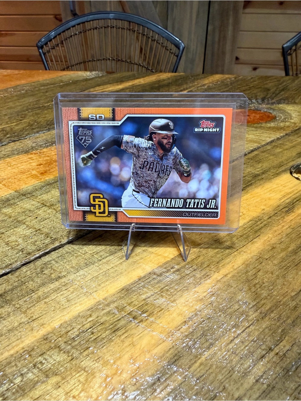 Topps Fernando Tatis Jr. Card - Orange, Black